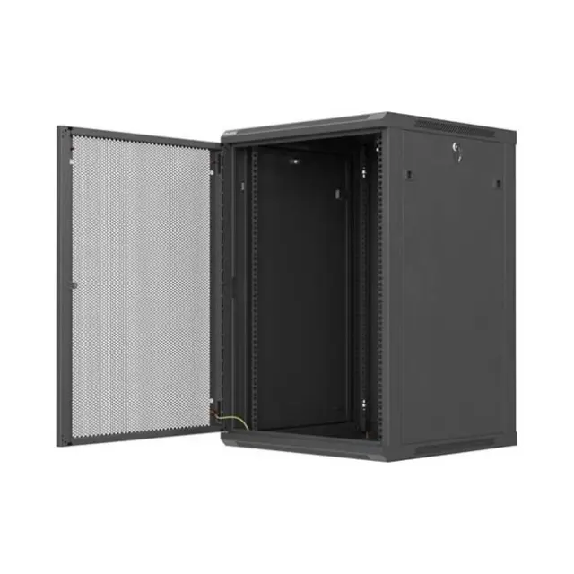 Lanberg Καμπίνα Rack 19" 18U 600X600 Black (WF01-6618-23B) 2