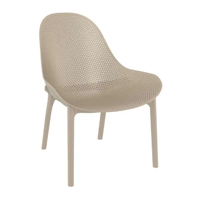 Πολυθρόνα SKY Dove Grey PP 60x71x83cm