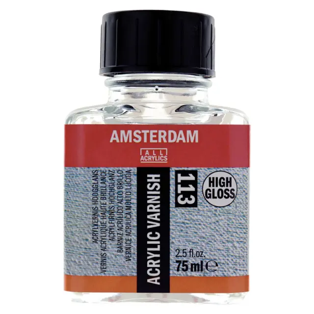 Talens Amsterdam 113 High Gloss Βερνίκι για Ακρυλικά - 75ml