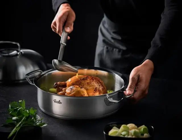 Κουτάλα σερβιρίσματος σάλτσας Original Profi Fissler από ανοξείδωτο ατσάλι και μήκος 29.5cm8400805000 3