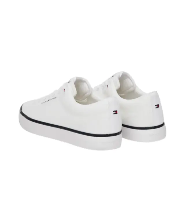 Tommy Hilfiger - Ανδρικά Sneakers Th CHi Vulc Core Low Ii Mesh FM0FM05513-YBS Λευκό 3