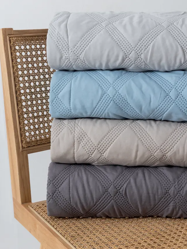 Σετ Κουβερλί 160x240 Μονό Palamaiki Ifigeneia 100% Microfiber- Denim 2