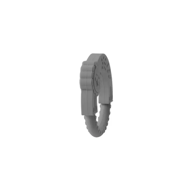 Interbaby Μασητικό Σιλικόνης Petrol Grey SI014-76 2