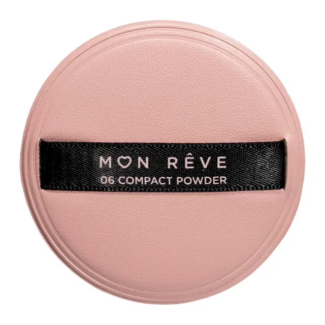 Mon Reve Compact Powder Sponge Μαλακά Σφουγγαράκια Μακιγιάζ 2τεμ - 06