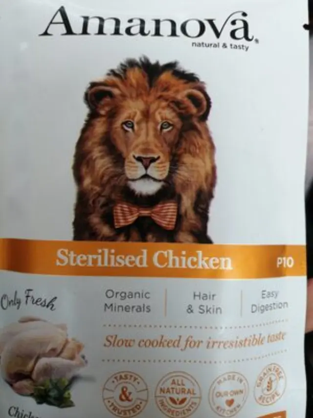 Amanova Cat Sterilised Chicken 85gr Μονόχρωμο