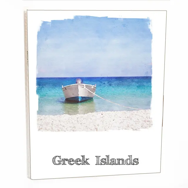 Άλμπουμ pocket με θήκες για 36 φωτογραφίες 10Χ15 Greek Islands 03