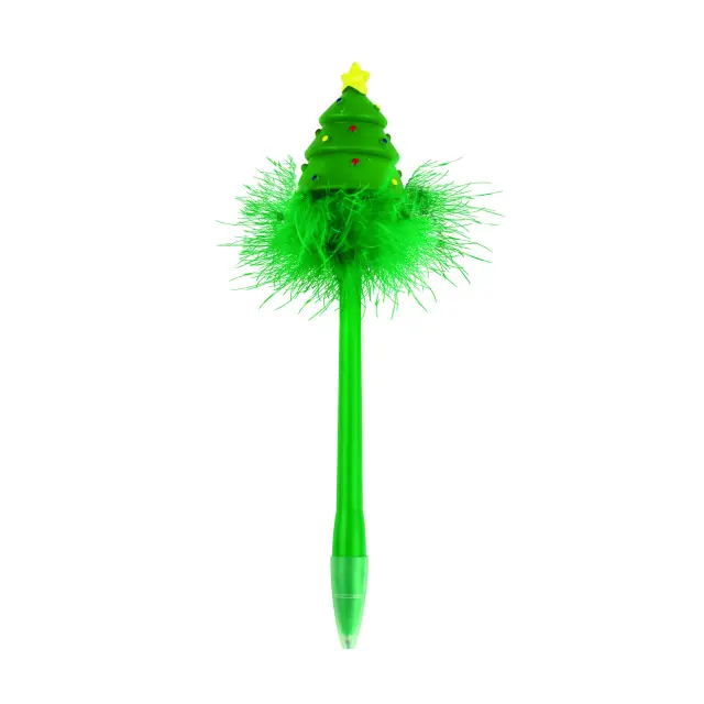 Legami Ballpoint Pen With Light - Writing is Magic - Xmas Tree