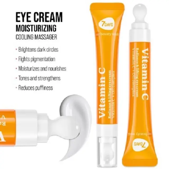 7DAYS My Beauty Week Vitamin C Radiance & Lifting Eye Cream Ενυδατική Κρέμα Ματιών με Vitamin C, 18ml 3