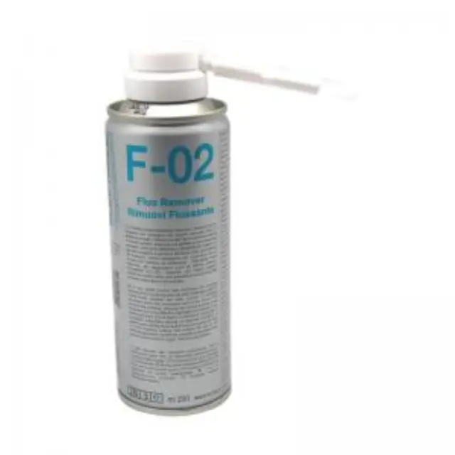 Due-Ci F02 Flux Remover Καθαριστικό Spray Αφαίρεσης Σολντερίνης με Βούρτσα 200ml 2