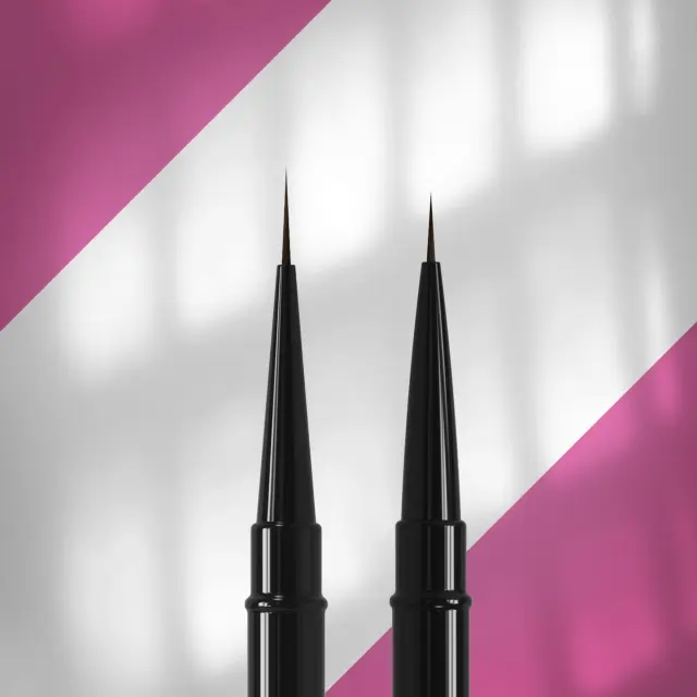 DOUBLE-ENDED BRUSH EXPERT LINER 7 MM / LINER 10 MM 2