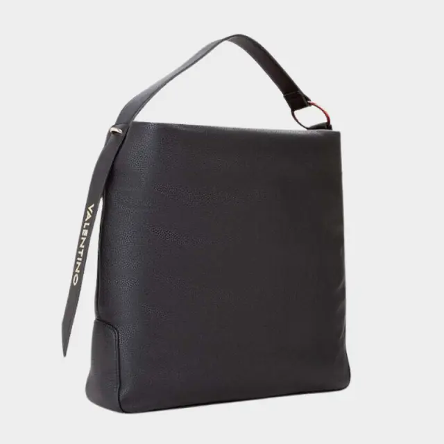 Valentino Bags - Γυναικεία Τσάντα Ώμου Peonies Re VBS8NH07-001 Μαύρο 2