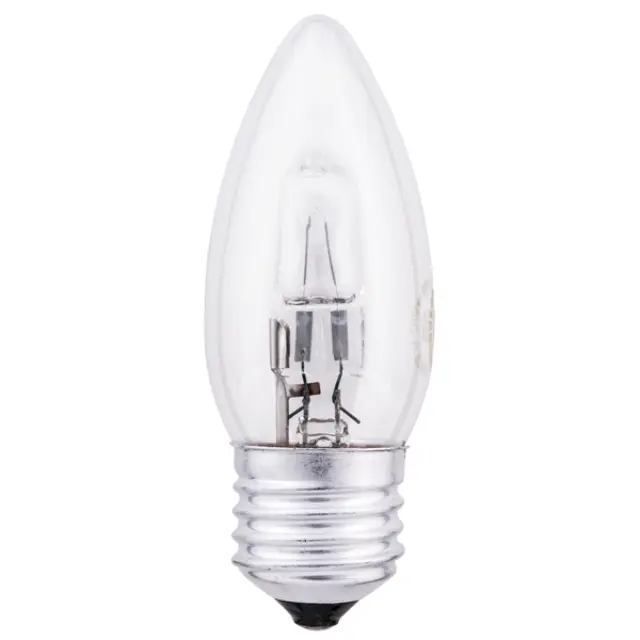 Halogen Lamp 28W E27 B35 240V Clear