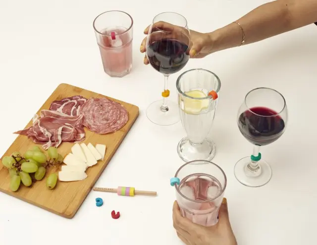 Rainbow Drink Markers (BA86) - Gadgets