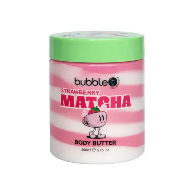 Bubble T Matcha Body Butter 200g Strawberry
