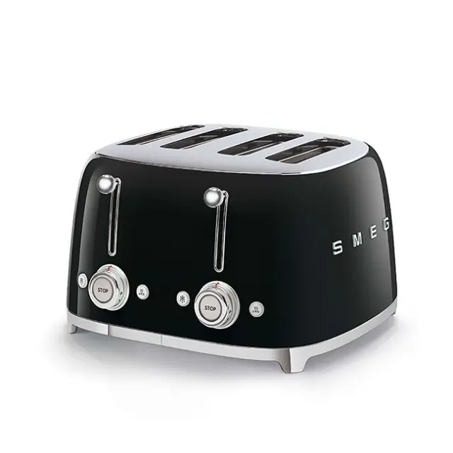 Smeg Φρυγανιέρα 50s Style 2000W Black (TSF03BLEU) 3