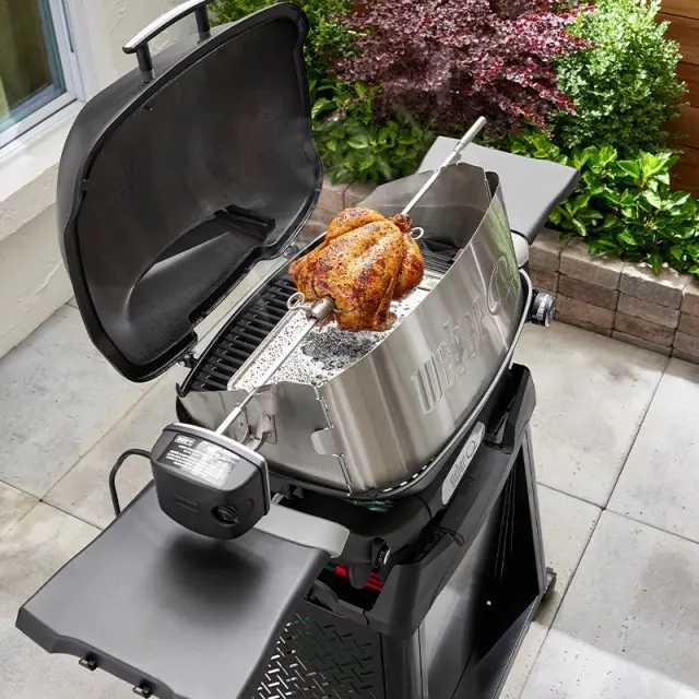 Σετ Σούβλας Rotisserie για τη Ψησταριά Q2100N - Weber 3