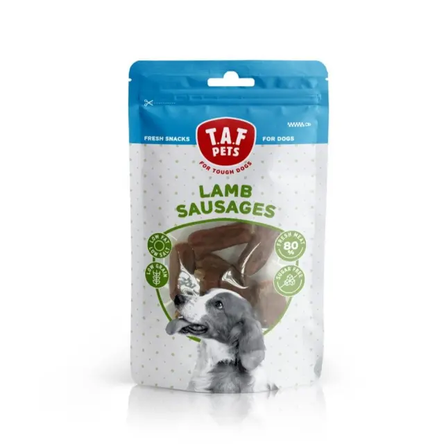 Taf Pets Λιχουδιά Σκύλου Λουκάνικα με Αρνί 75gr