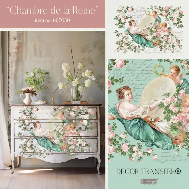 Χαρτί Decor Transfer Prima Re-Design, Chambre De La Reine, 61x89cm 3