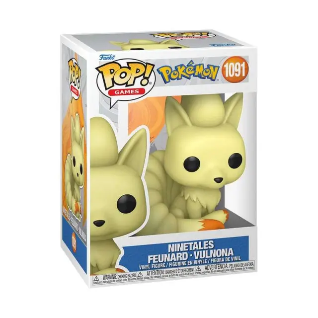 Pokémon POP! Games Vinyl Figure Ninetales 9 cm 2