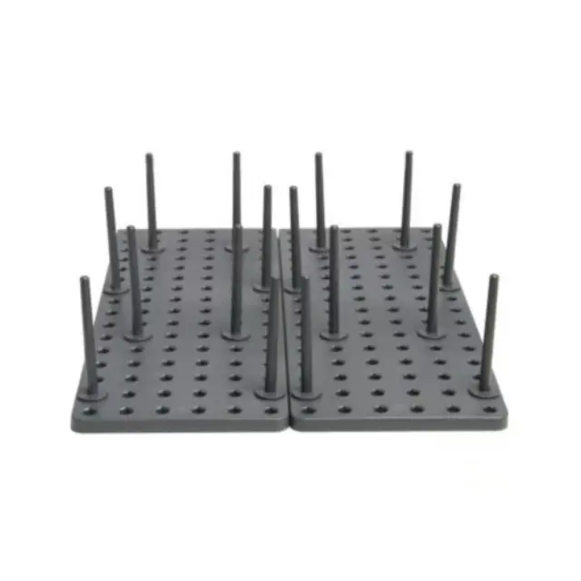 Επεκτεινόμενη Βάση για Κατσαρόλες 45-54,3x15cm σε Πλαστικό Μαύρο Χρώμα (Drawer Organizer) 2