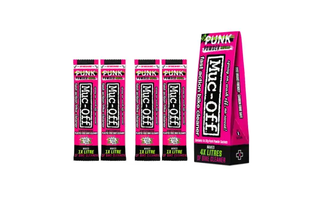 CLEANER PUNK POWDER BIKE MUC-OFF (ΠΑΚΕΤΟ ΜΕ 4 ΦΑΚΕΛΑΚΙΑ)