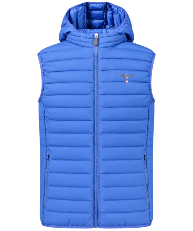 Accademia Militare - Ανδρικό Αμάνικο Μπουφάν W6S728-5682-040 Μπλε Ρουαγιάλ