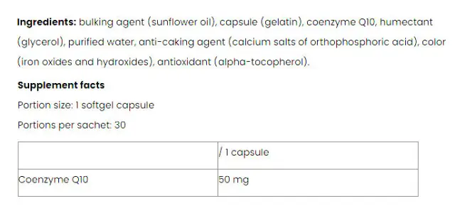 Nutriversum Coenzyme Q10 - VITA 2