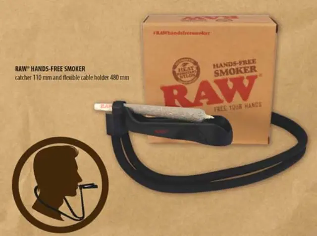 Raw Hands Free Smoker - Θήκη & Τασάκι για Κώνους Πλαστικό 2