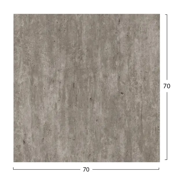 ΕΠΙΦΑΝΕΙΑ ΤΡΑΠΕΖΙΟΥ HPL ΤΕΤΡΑΓΩΝΗ FB95838.37 CONCRETE 70x70εκ. 2
