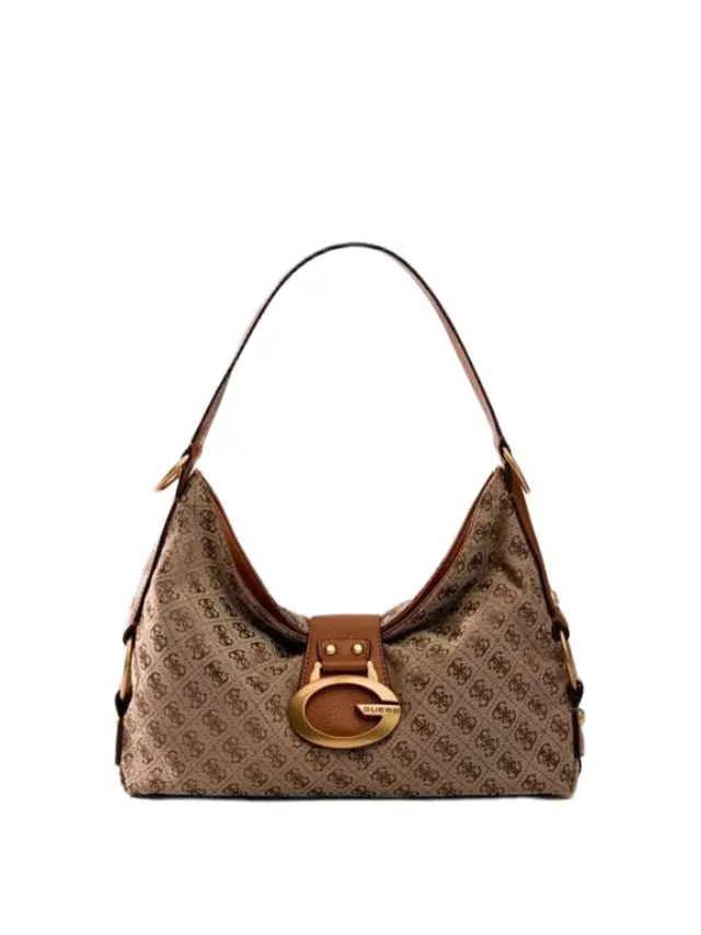 Guess γυναικεία τσάντα ώμου ζακάρ CAMDEN SHOULDER BAG HWJJ9308180-1 - OS