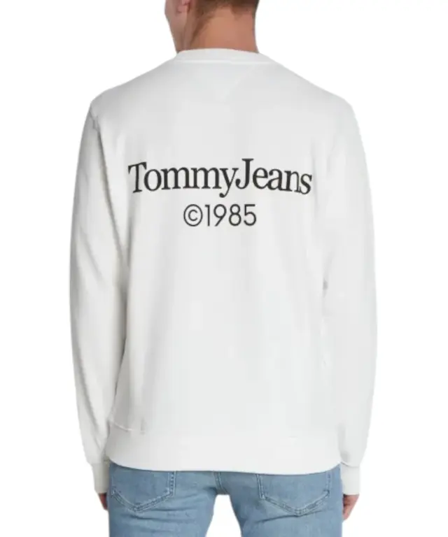 Tommy Hilfiger - Ανδρικό Φούτερ Zipless DM0DM18609-YBR Λευκό - 2XL 3