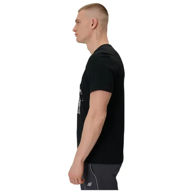 4F T-shirt Black 4FWSS26TTSHM2660-20S - 2XL 2