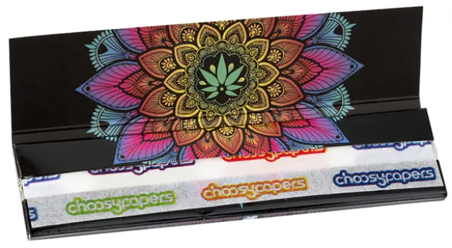 Choosypapers Χαρτάκια King Size Slim 32φ. - Mandala 2