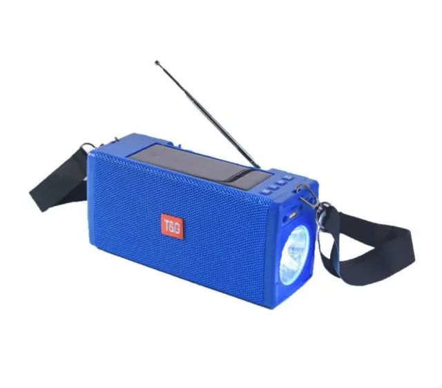 T&G TG-188 Ηχείο Bluetooth 5W με Ραδιόφωνο Κόκκινο