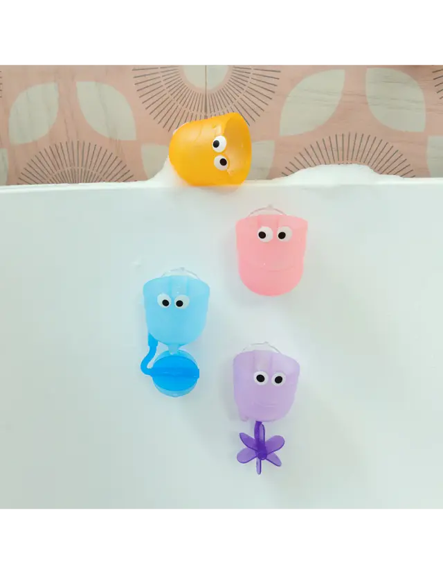 Munchkin Falls Bath Toy Παιχνίδι Μπάνιου, 4τεμ