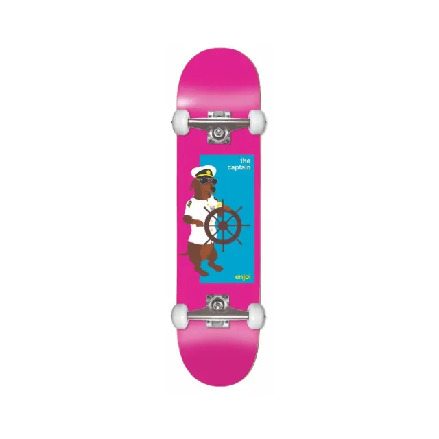 Enjoi The Captain Yth First Push Pink - Ροζ ολοκληρωμένη σανίδα 7.25''