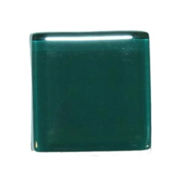 Γυάλινες Ψηφίδες Soft Glass - Dark Turquoise - 20x20mm - 200gr