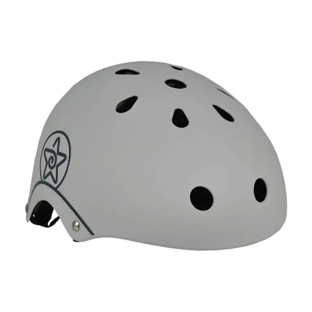 Παιδικό Κράνος Bebe Stars για ποδήλατο και πατίνι Grey 679-186 2