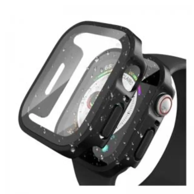 Θήκη PC με Tempered Glass Ahastyle WG56-2 Premium Apple Watch 7/ 8/ 9 45mm Διάφανο (2 τεμ.) N66887 2