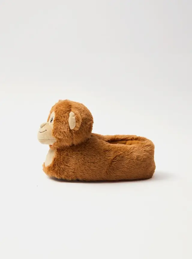 Παιδικές Παντόφλες για Αγόρια Soft Monkeys (Μεγέθη 24-35) ΚΑΦΕ 2