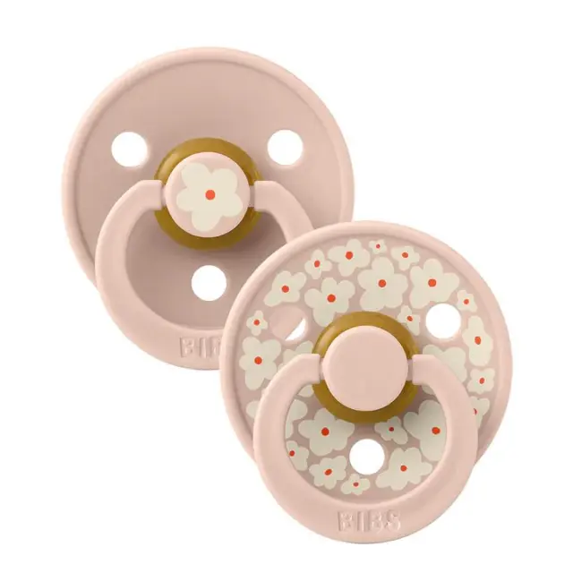 Bibs Πιπίλες Studio Colour Καουτσούκ Jasmine & Blush Mix 2Τμχ size 2