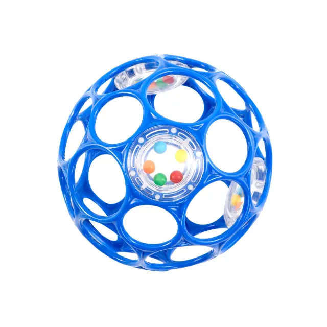 Oball - Rattle 10 cm - Blue (12281) - Toys