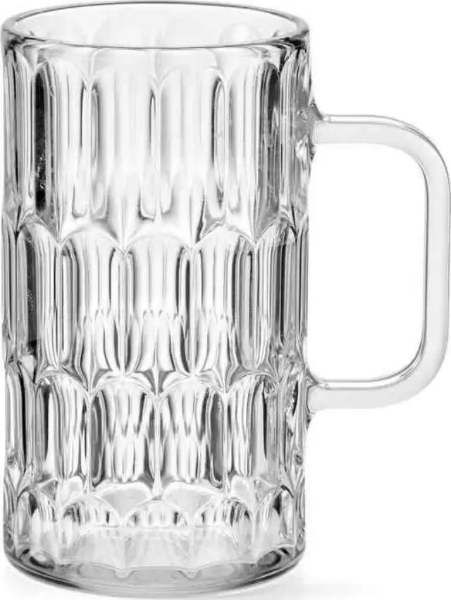Guzzini Ποτήρι Μπύρας Ακρυλικό Vanity 12,3x8,4x15cm 590ml Διάφανο