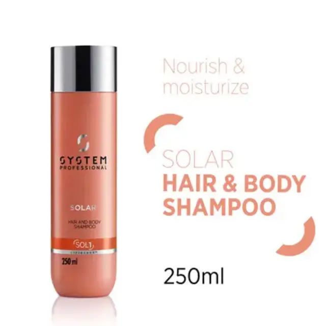 System Professional Solar Sol1 Hair & Body Shampoo 250ml 2