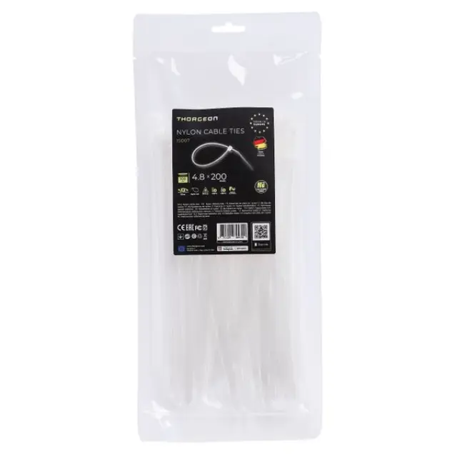 Ties 4.6x200 White (100 pcs)