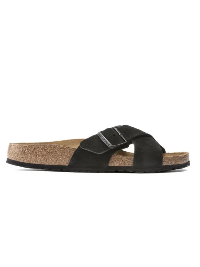Birkenstock Πέδιλα Γυναικείο δέρμα suede Μαύρο BIR/SIENA SOFT 1022222 BLACK - 43 3