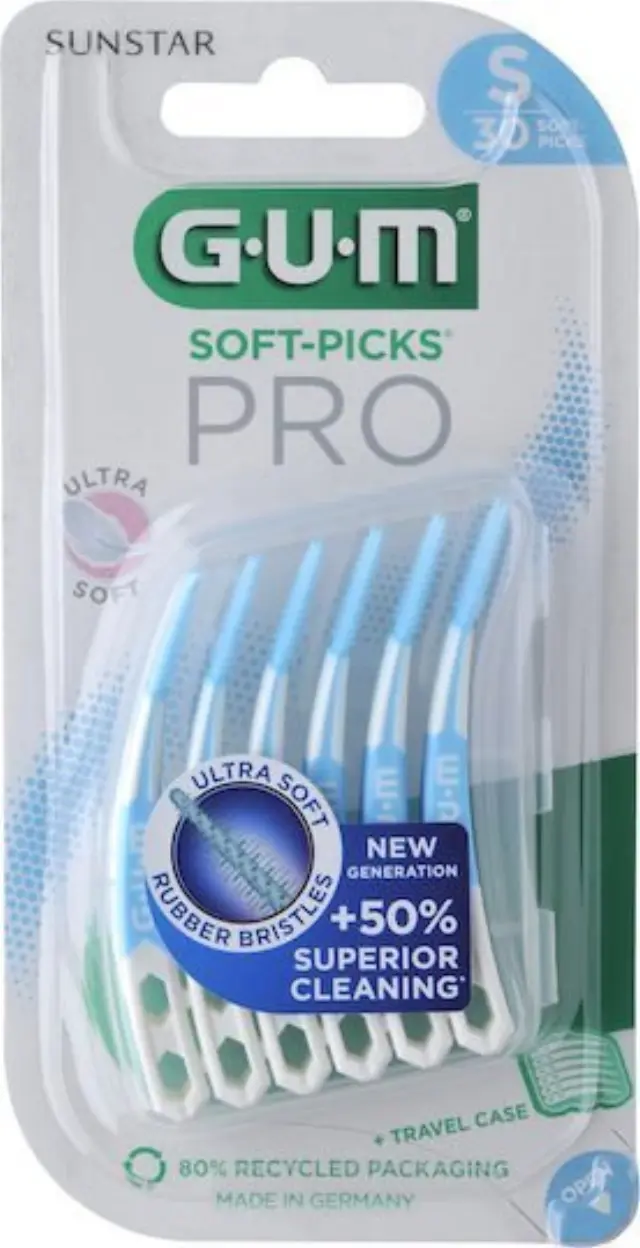 Gum Soft-Picks Pro Ultra Soft Small Μαλακά Μεσοδόντια Βουρτσάκια 30τμχ