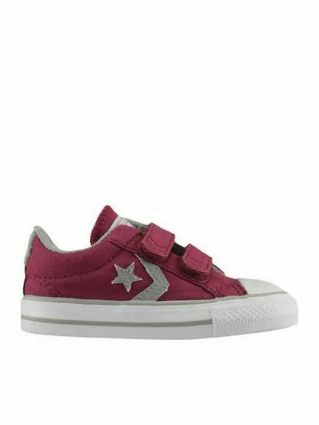 Converse Παιδικά Sneakers Player 2V με Σκρατς για Αγόρι Μπορντό 756626C - 20