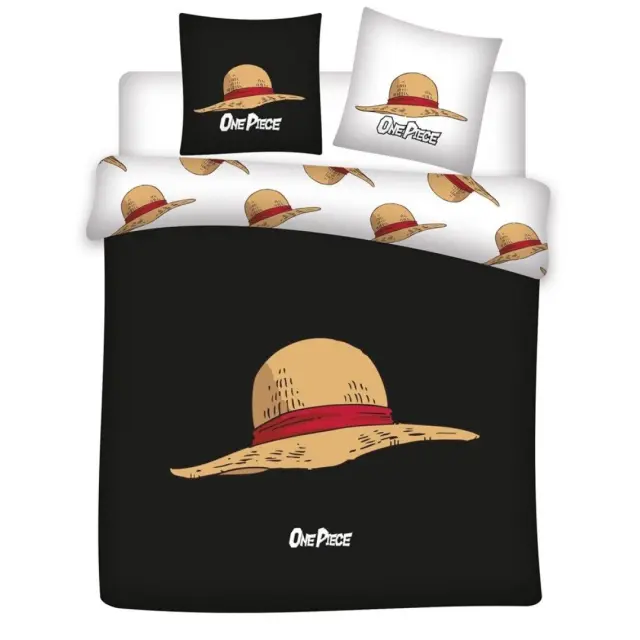 AyMax Παπλωματοθήκη One Piece: Straw Hat Duvet Cover 240x220cm + 2x65x65cm