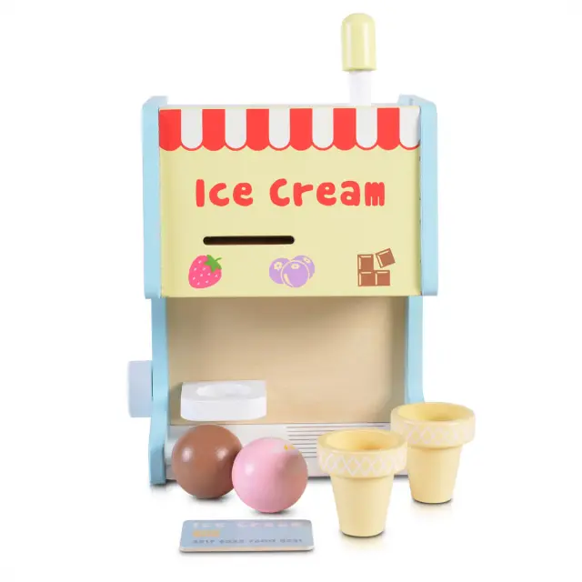 Moni Toys Ξύλινη Μηχανή Παγωτού 4320
